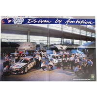 1996 Mobil Holden Racing Team Fold Out Brochure 