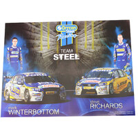 Ford Orrcon Racing Winterbottom Richards Poster 