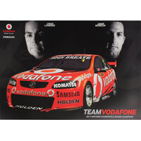 Craig Lowndes Jamie Whincup V8 Supercars Poster
