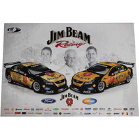 Jim Beam Racing Fiore Johnson V8 Supercars Poster