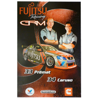 Holden Fujitsu Racing 33 Premat 34 Caruso Poster