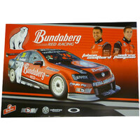 Bundaberg Coulthard Thompson Poster V8 Supercar 