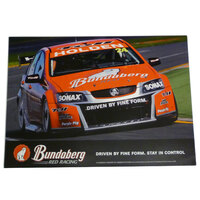 Bundaberg Red David Reynold Poster V8 Supercar  