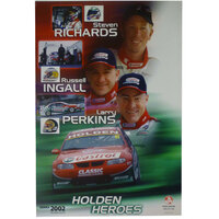 2002 Castrol Richards Perkins Ingall 4/6 Poster