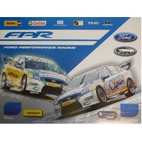Steve Richards Mark Winterbottom Supercars Poster