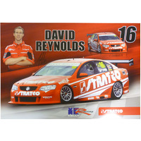 Holden David Reynolds V8 Supercars Signed Poster