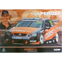 Holden Nick Percat V8 Supercars Poster