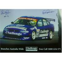 Signed David Parsons & Skippy Truckie Poster