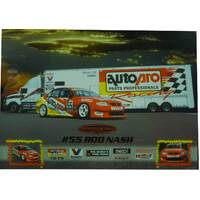 Holden Autopro #55 Rod Nash V8 Supercars  Poster