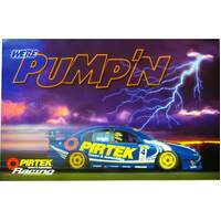 Ford Jason Bright We're Pump'n V8 Supercars Poster
