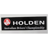 Australian Dirvers Championship Holden Sticker