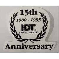 HDT 15th Anniversary Decal