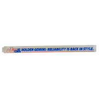 Original Holden Gemini: Reliability Is Back In Style Decal Sticker Genuine