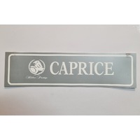 Holden Prestige VS Caprice Dealer Showroom Number Plate