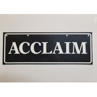 Holden VS Commodore Acclaim Dealer Showroom Number Plate