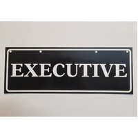 Holden VS Commodore Executive Dealer Showroom Number Plate