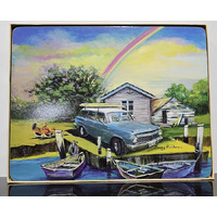 Old HOLDEN Hard Placemat Set x 6 Series 2 Torana Monaro 