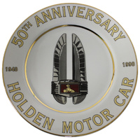 New Holden 50th Anniversary Collectors Plate Complete With COA 1948 to 1998 