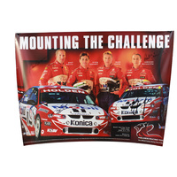 Signed HRT Morris / Lowndes / Skaife / McConville Poster