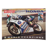 Castrol Luca Cadalora World Champions Poster