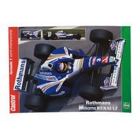 Castrol Jacques Villeneuve Formula One World Championship Poster