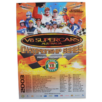 V8 Supercars 2003 Championship Series Poster