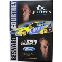 Courtney / Besnard Jeld Wen Motorsport Poster