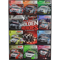 Signed 2008 Holden Heroes Poster