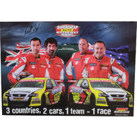 Signed 2008 Bathurst Supercheap Auto Racing Poster