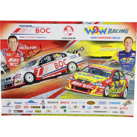 Signed Jason Richard Team BOC Poster