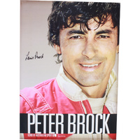 Signed (Lewis Brock) Peter Brock Poster