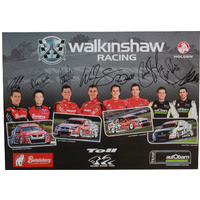 Signed 2009 Walkinshaw Racing Poster