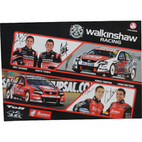 Signed Walkinshaw Racing Poster