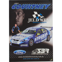 James Courtney Jeld Wen Motorsports Poster