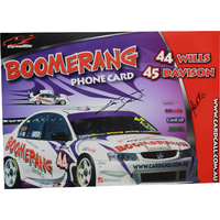 Signed Simon Wills & Will Davison Boomerang Poster
