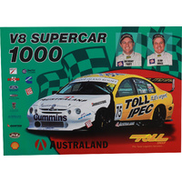Tratt & Jones V8 Supercar 1000 Toll Poster