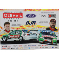 Brad Jones & John Bowe OzEmail Racing Team 2003 Poster