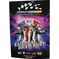 Signed McConville & Davison 2010 Sydney 500 Poster