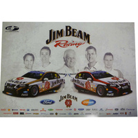 Jim Beam Racing Fiore & Johnson Poster