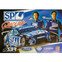 SPC Racing Poster - John McIntyre & Shane van Gisbergen
