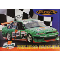 Signed John Cotter Holden VS Commodore Poster