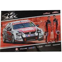 Signed Will Davison / Garth Tander Laminated Poster