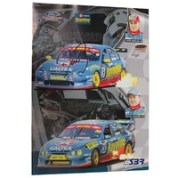 Signed Ford Racing Australia Havoline Poster