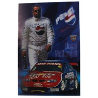 Signed Dougal McDougall Racing Poster