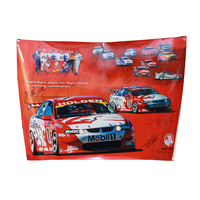 Signed Holden HRT Poster