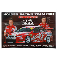Signed HRT 2003 Firepower Poster