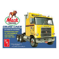 New Sealed AMT 1:25 Mack Cruise-Liner Semi Prime Mover Plastic Model Kit