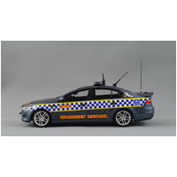 1:43 Victoria Police Highway Patrol Unit 2016 Ford Falcon XR6 Turbo AERO BLUE