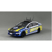 1:43 Victoria Police State Highway Patrol 2016 Ford FGX Falcon Sprint Sedan Kinetic Blue
