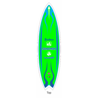 Pre Order Licensed HOLDEN SANDMAN Tribute Mint Julep Fibreglass Surfboard HX Full Size